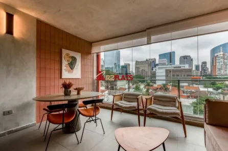 Flat com 1 Quarto para alugar, 43m² no Vila Nova Conceição, São Paulo