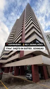 Apartamento com 4 Quartos à venda, 147m² no Graças, Recife