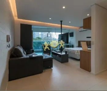 Flat com 1 Quarto para alugar, 35m² no Pinheiros, São Paulo