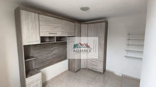 Apartamento com 2 Quartos para alugar, 48m² no Vila Monte Alegre, Paulínia