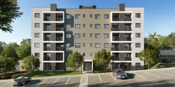 Apartamento com 2 Quartos à venda, 43m² no Colônia Dona Luíza, Ponta Grossa