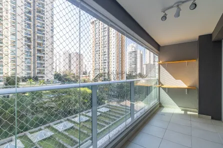 Apartamento com 1 Quarto para alugar, 49m² no Campo Belo, São Paulo