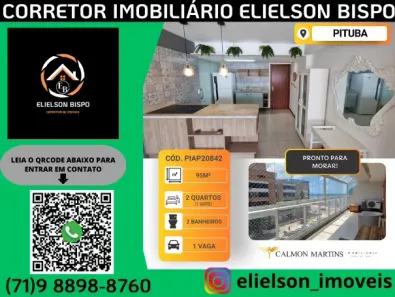 Apartamento com 2 Quartos à venda, 98m² no Pituba, Salvador