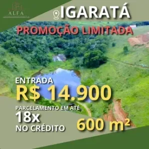 Lote/Terreno à venda, 500m² no , Igaratá