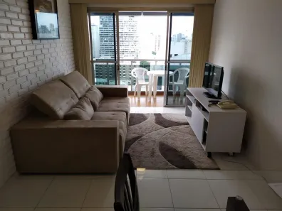 Apartamento com 1 Quarto para alugar, 50m² no Vila Nova Conceição, São Paulo