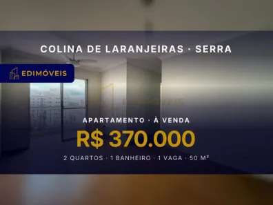 Apartamento com 2 Quartos à venda, 50m² no Colina de Laranjeiras, Serra