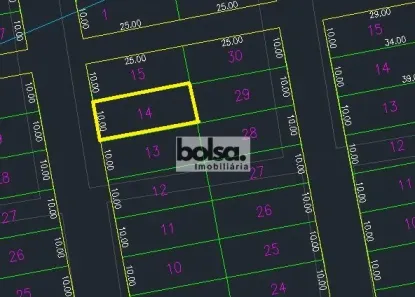Lote/Terreno à venda, 250m² no Parque Santa Rita, Bauru