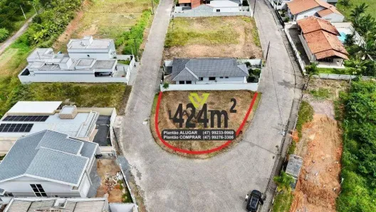 Lote/Terreno à venda, 424m² no Belchior Central, Gaspar