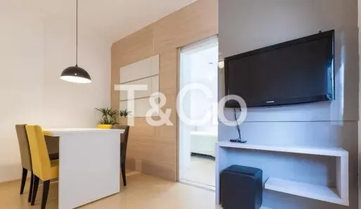 Apartamento com 1 Quarto para venda ou aluguel, 57m² no Cambuí, Campinas