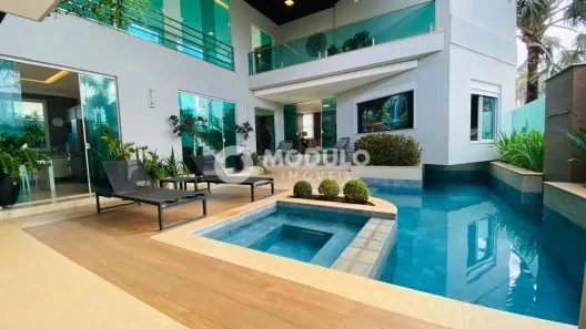 Casa de Condomínio com 4 Quartos à venda, 410m² no Nova Uberlândia, Uberlândia
