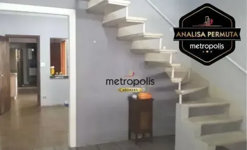 Sobrado com 3 Quartos à venda, 138m² no Rudge Ramos, São Bernardo do Campo