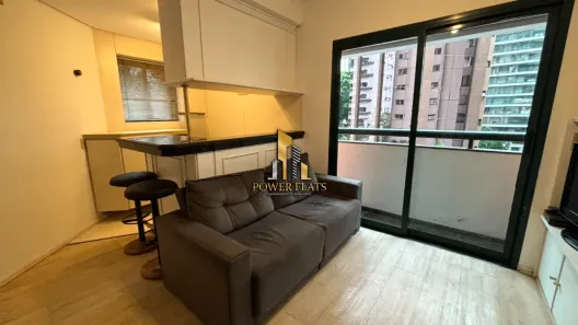 Apartamento com 1 Quarto para alugar, 30m² no Itaim Bibi, São Paulo