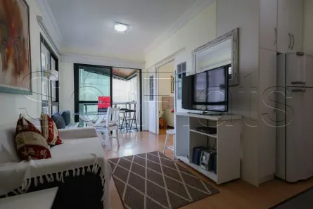 Flat com 1 Quarto para alugar, 35m² no Jardim Paulistano, São Paulo