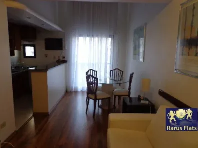 Flat com 1 Quarto para alugar, 52m² no Moema, São Paulo