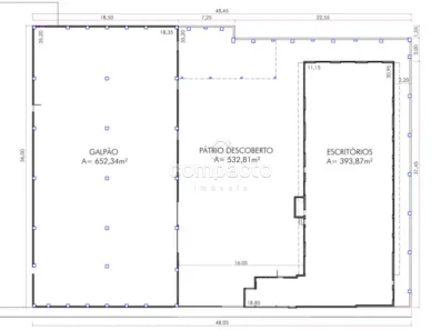 Ponto Comercial para alugar, 1046m² no Vila Maceno, São José do Rio Preto