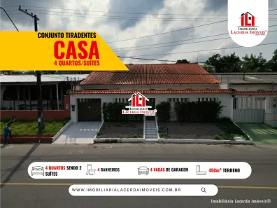 Casa com 4 Quartos para alugar, 367m² no Aleixo, Manaus