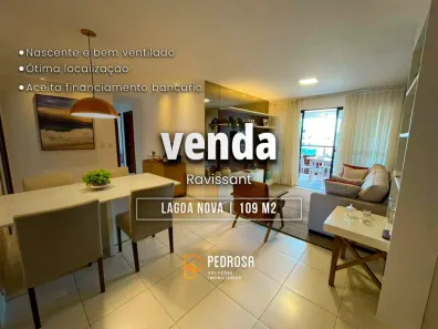 Apartamento com 3 Quartos à venda, 109m² no Candelária, Natal