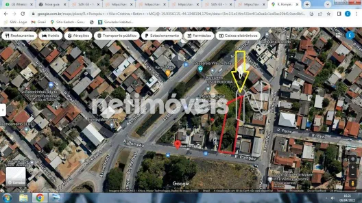 Lote/Terreno à venda, 930m² no Vila Cristina, Betim