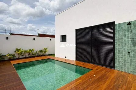 Casa de Condomínio com 3 Quartos à venda, 190m² no Jardim do Lago, Uberaba