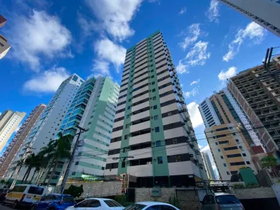 Apartamento com 3 Quartos para alugar, 86m² no Tambaú, João Pessoa