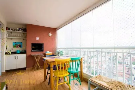 Apartamento com 3 Quartos à venda, 115m² no Vila Valparaíso, Santo André