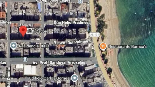 Apartamento com 1 Quarto à venda, 42m² no Ponta Verde, Maceió