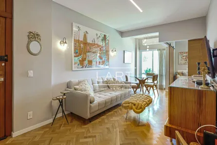 Apartamento com 2 Quartos para alugar, 67m² no Leblon, Rio de Janeiro