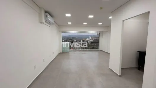 Sala Comercial para alugar, 42m² no Vila Mathias, Santos