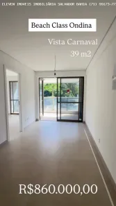 Apartamento com 1 Quarto à venda, 39m² no Ondina, Salvador