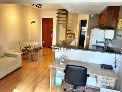 Apartamento com 1 Quarto para alugar, 42m² no Moema, São Paulo