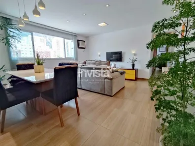 Apartamento com 2 Quartos à venda, 90m² no Marapé, Santos