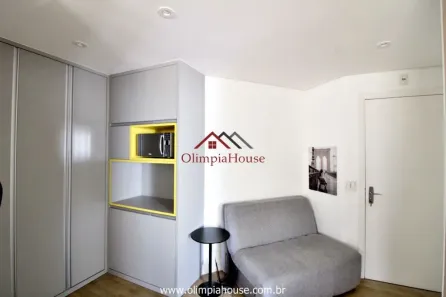 Apartamento com 1 Quarto para alugar, 35m² no Vila Nova Conceição, São Paulo