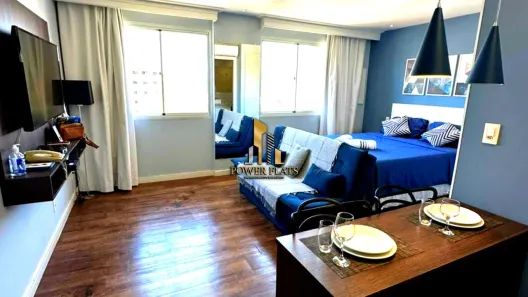 Flat com 1 Quarto para alugar, 29m² no Vila Olímpia, São Paulo