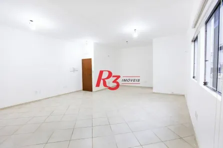 Sala Comercial para alugar, 48m² no Vila Mathias, Santos