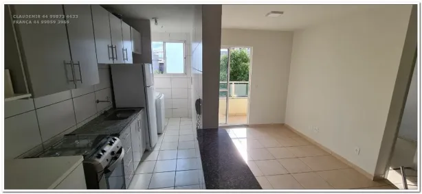 Apartamento com 2 Quartos para alugar, 52m² no Vila Marumby, Maringá