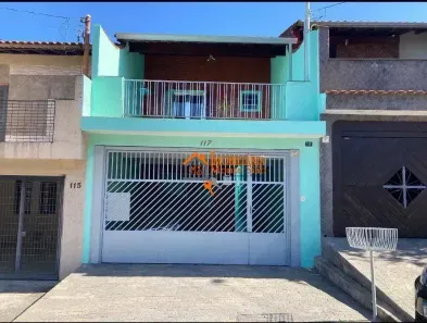Sobrado com 3 Quartos à venda, 170m² no Parque Continental II, Guarulhos