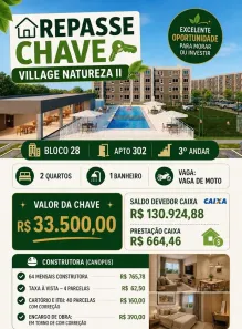 Apartamento com 2 Quartos à venda, 40m² no Maioba, Paço do Lumiar