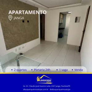 Apartamento com 2 Quartos à venda, 45m² no Janga, Paulista