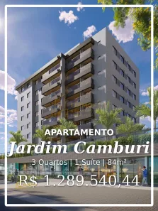Apartamento com 3 Quartos à venda, 84m² no Jardim Camburi, Vitória