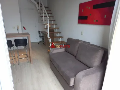 Flat com 1 Quarto para alugar, 39m² no Cidade Monções, São Paulo