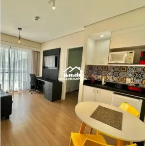 Apartamento com 1 Quarto para alugar, 35m² no Indianópolis, São Paulo