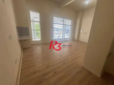Sala Comercial para alugar, 46m² no Gonzaga, Santos