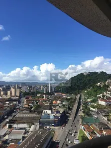 Sala Comercial para alugar, 96m² no Valongo, Santos