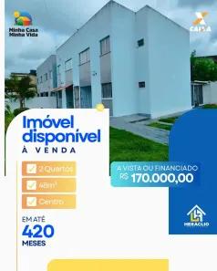 Apartamento com 2 Quartos à venda, 48m² no Tabatinga, Igarassu
