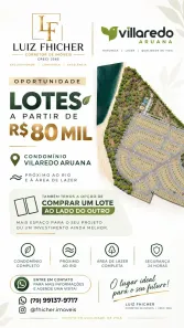 Lote/Terreno à venda, 268m² no Robalo, Aracaju