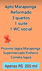 Apartamento com 3 Quartos à venda, 60m² no Mondubim, Fortaleza