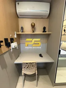 Flat com 1 Quarto para venda ou aluguel, 20m² no Ponta de Campina, Cabedelo