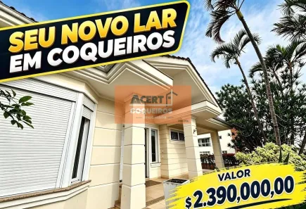 Casa com 4 Quartos à venda, 230m² no Coqueiros, Florianópolis