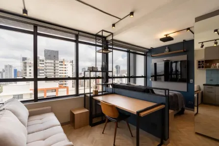 Apartamento com 1 Quarto à venda, 51m² no Centro, Curitiba
