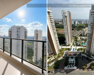 Apartamento com 4 Quartos para alugar, 259m² no Jardim Residencial Sunset Village, Sorocaba